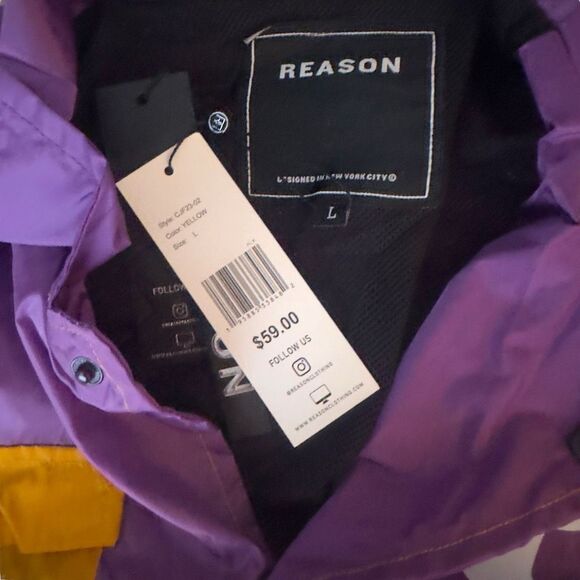 NWT Los Angeles City Of Angels Coaches Jacket Men’s L | Streetwear Skater Urban - Picture 7 of 13